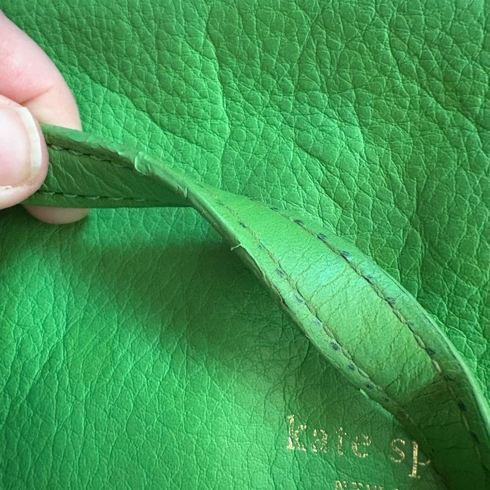 Kate Spade Green Leather Crossbody Bag ♠️ - Picture 12 of 13